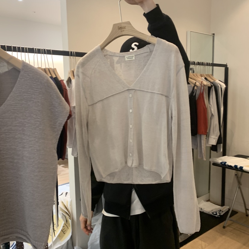 LA MAGIE FEMME韓國代購女士新品職業時尚休閑推薦針織衫Lamagie Femme針織衫圖色2