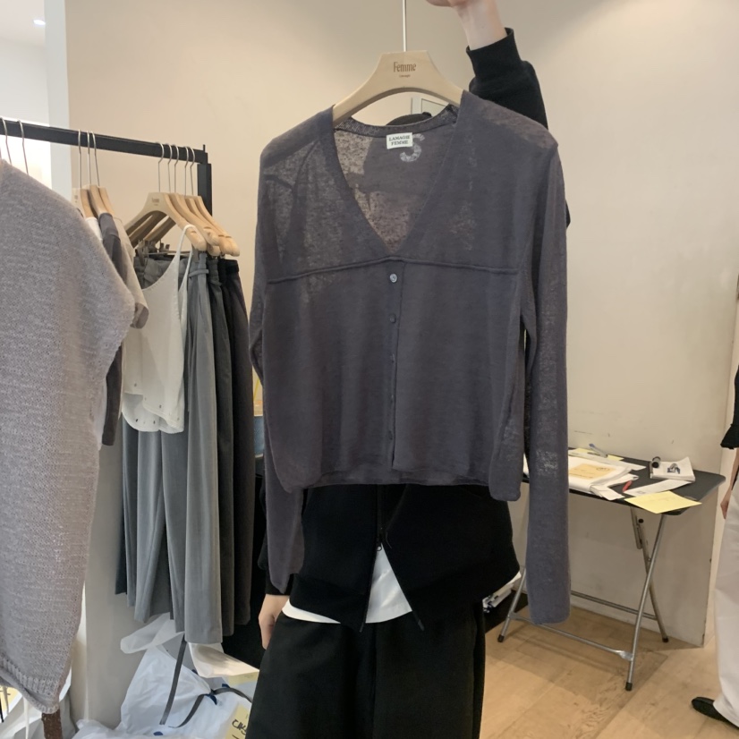 LA MAGIE FEMME韓國代購女士新品職業時尚休閑推薦針織衫Lamagie Femme針織衫圖色3