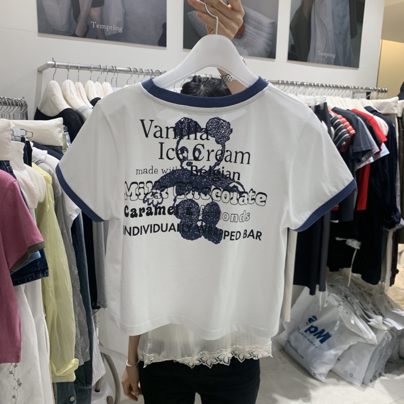 TEMPTING韓國代購女士新款推薦時尚熱賣職業人氣26春夏T恤TEMPTINGT恤