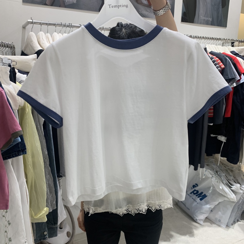 TEMPTING韓國代購女士新款推薦時尚熱賣職業人氣26春夏T恤TEMPTINGT恤圖色1