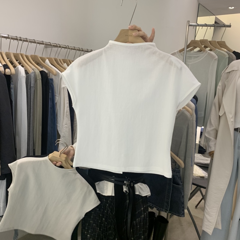 PHILO東大門代購女士新品休閑真品26春夏推薦熱賣人氣T恤PHILOT恤圖色1