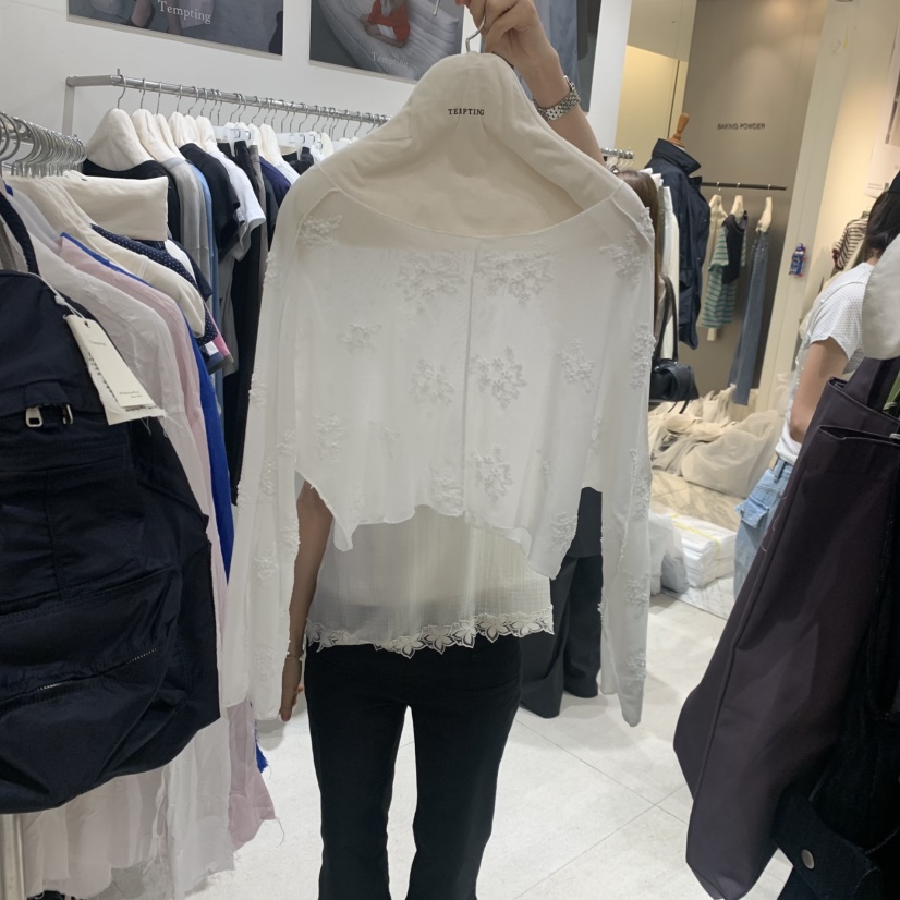 TEMPTING韓國直郵女裝新品熱賣真品推薦職業休閑人氣長袖T恤TEMPTING長袖T恤圖色1