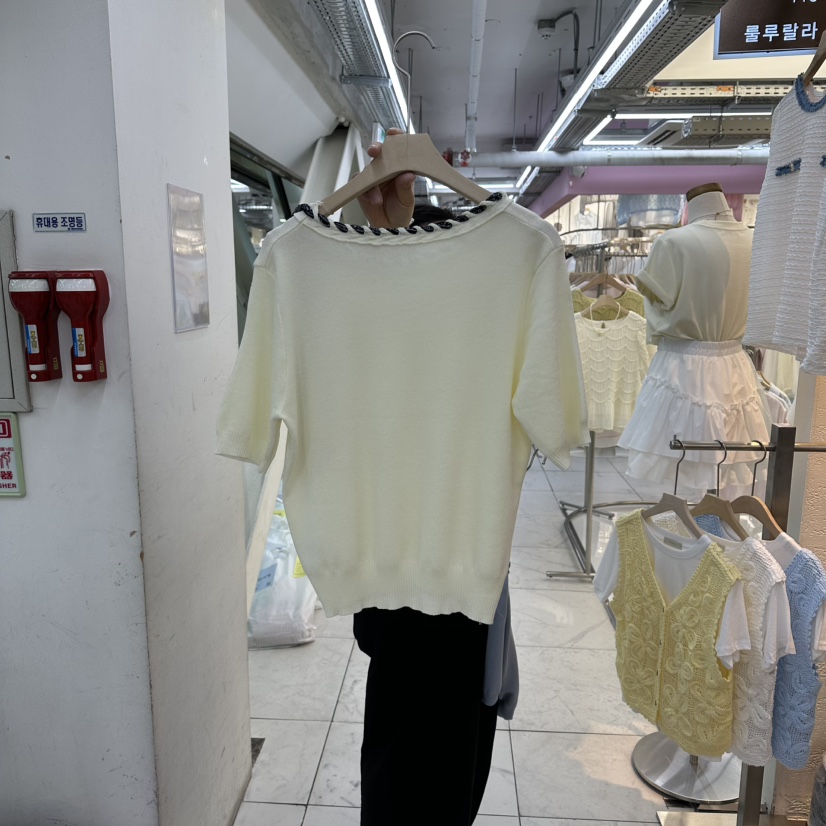 FLYFLY/LULULALLA/LIVE東大門代購女士新品26春夏時尚T恤FLYFLY/LULULALLA/LIVET恤