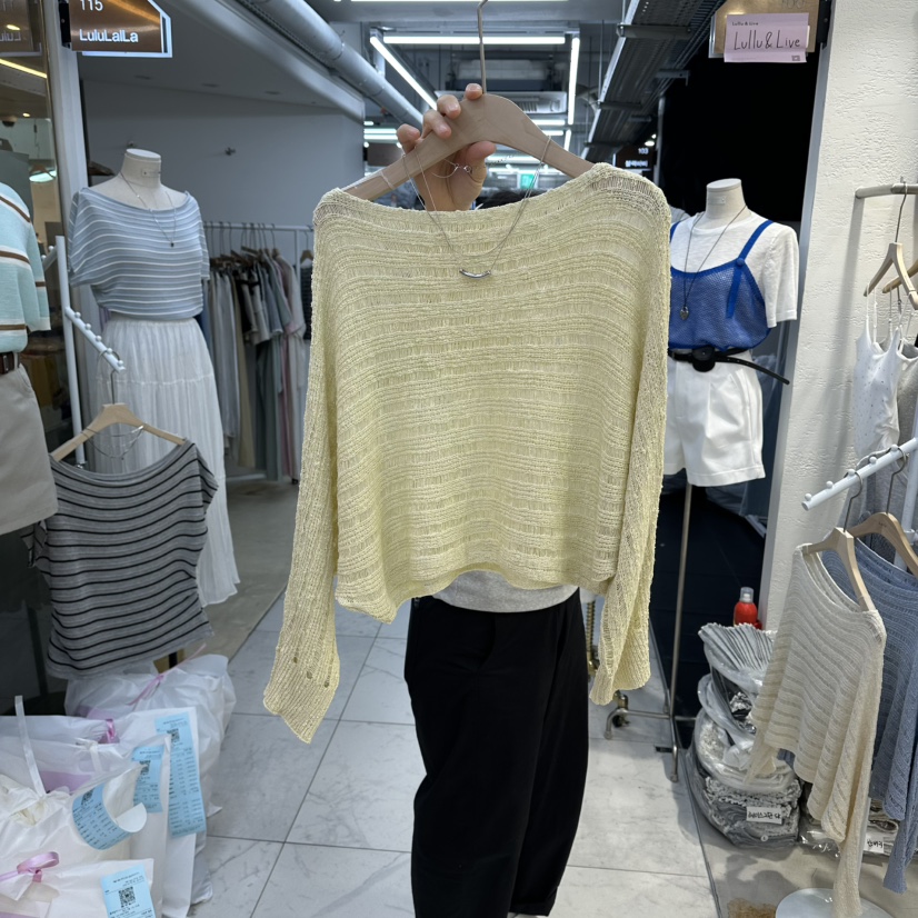 FLYFLY/LULULALLA/LIVE東大門直郵女士新品時尚職業針織衫FLYFLY/LULULALLA/LIVE針織衫圖色3