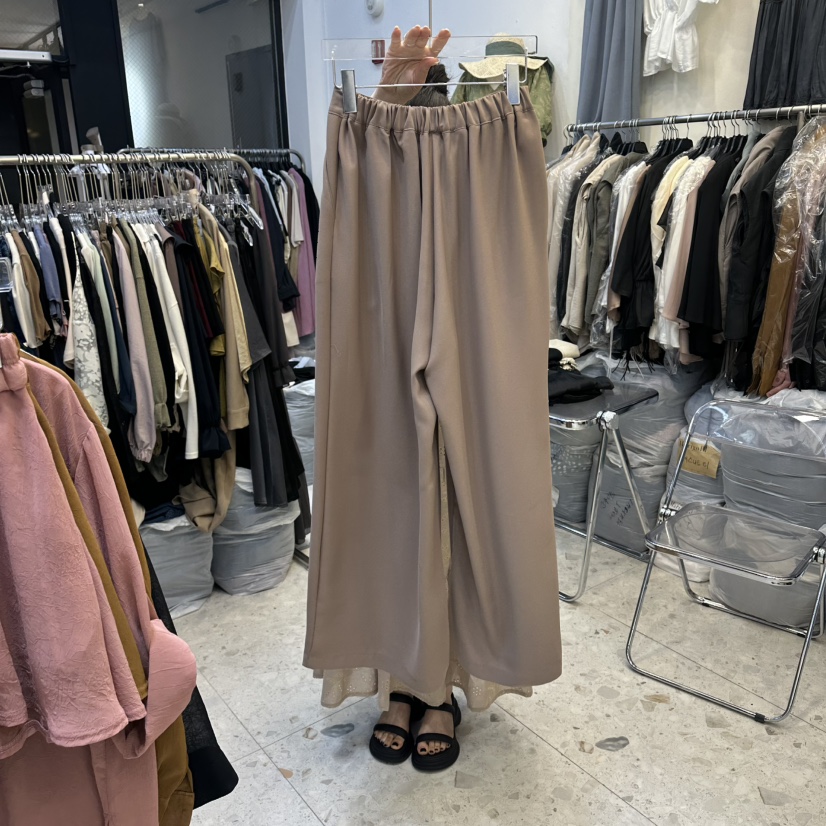 MARIGOLD韓國直郵女裝新款熱賣時尚26春夏真品推薦休閑褲MARIGOLD休閑褲