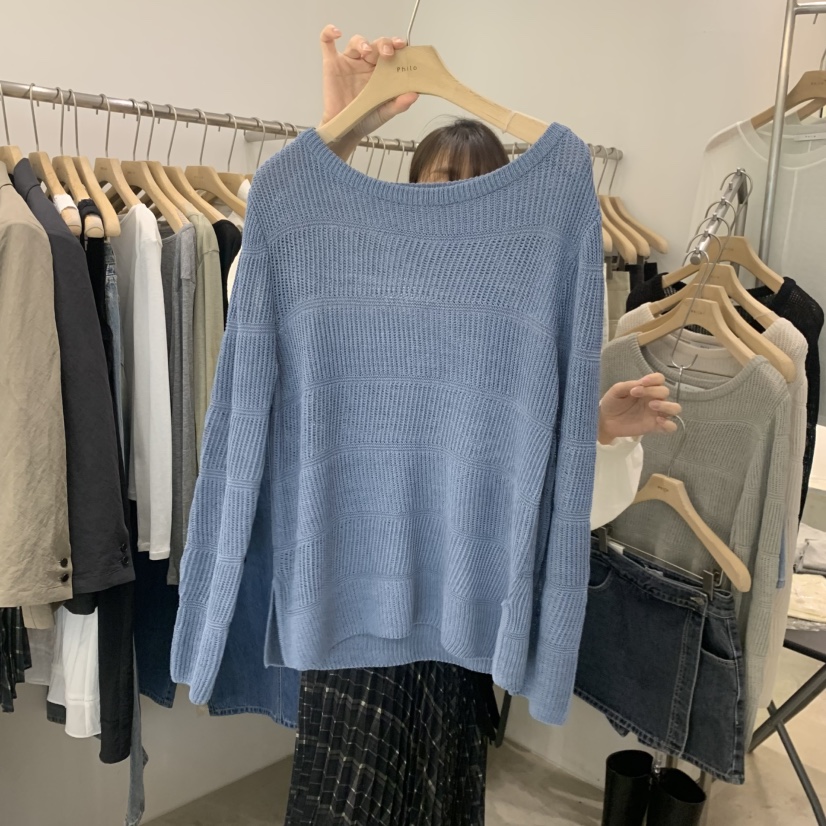 PHILO東大門代購女士新品熱賣時尚職業26春夏真品人氣針織衫PHILO針織衫圖色3