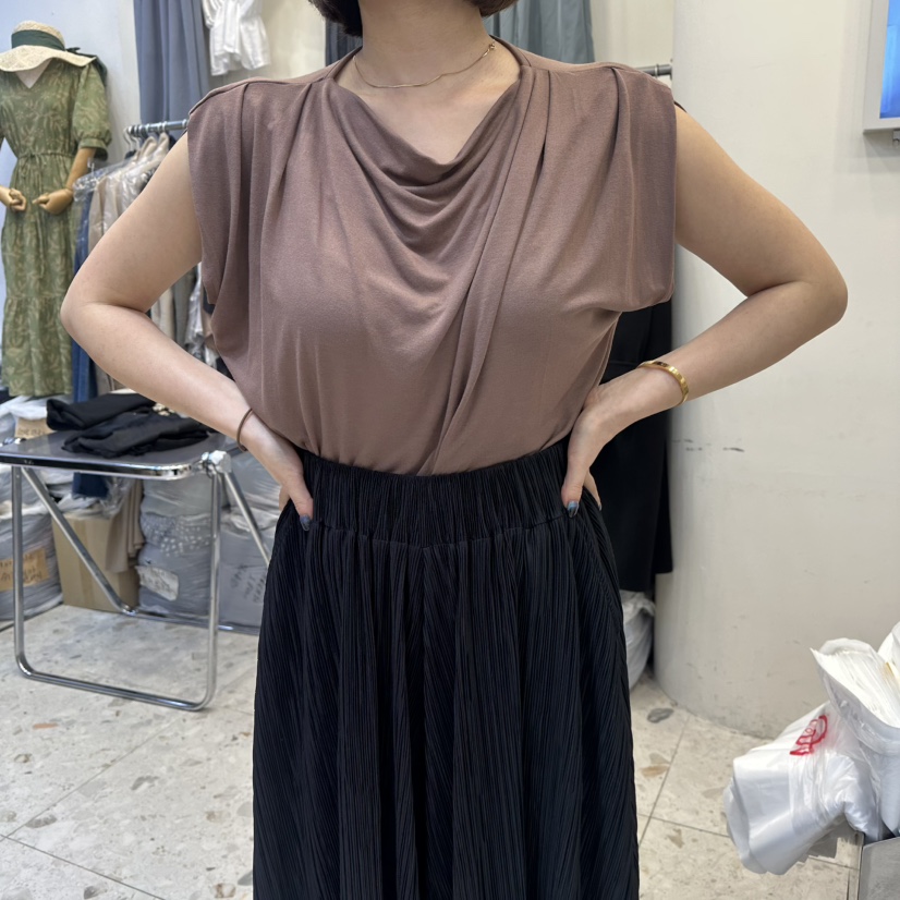 MARIGOLD東大門代購女裝新款人氣休閑時尚職業推薦吊帶背心MARIGOLD吊帶/背心圖色2