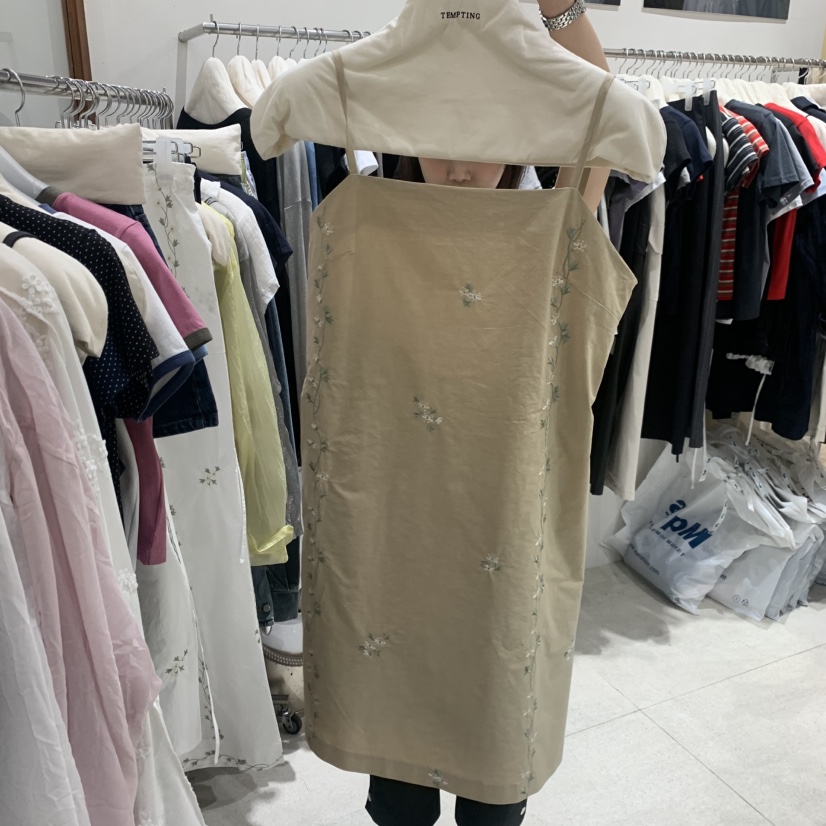 TEMPTING東大門實拍女裝新款職業休閑26春夏推薦熱賣連衣裙TEMPTING連衣裙圖色2