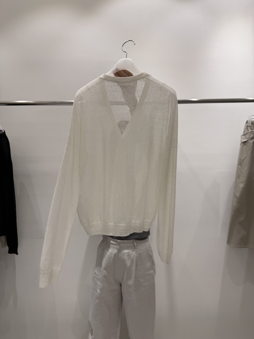 WOOD SAGE東大門代購女裝新品26春夏真品針織衫亞麻開衫WOOD SAGE針織衫