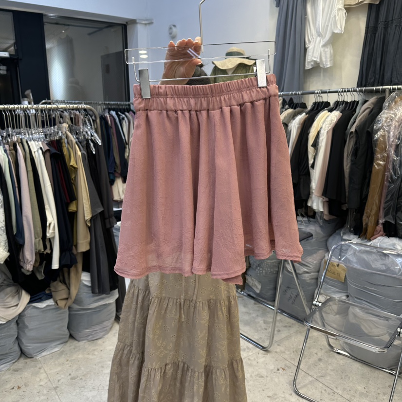 MARIGOLD東大門實拍女裝新品真品休閑推薦職業人氣短褲雪紡MARIGOLD短褲