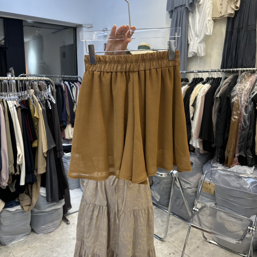 MARIGOLD東大門實拍女裝新品真品休閑推薦職業人氣短褲雪紡MARIGOLD短褲圖色2