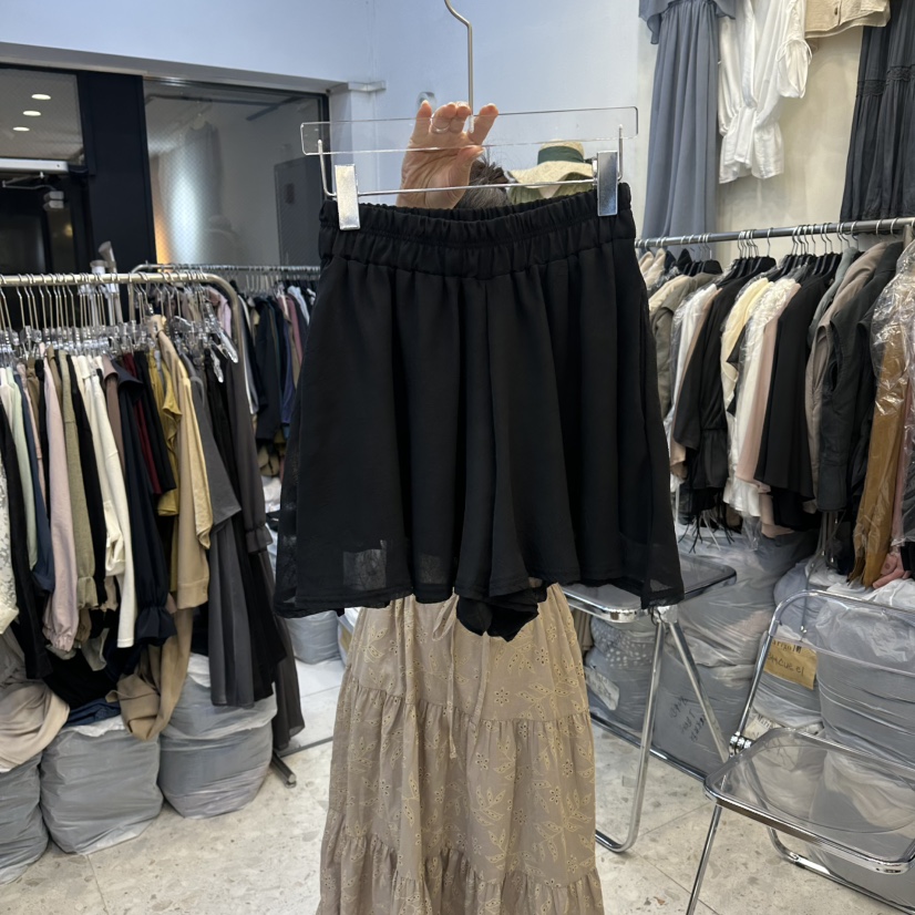 MARIGOLD東大門實拍女裝新品真品休閑推薦職業人氣短褲雪紡MARIGOLD短褲圖色3