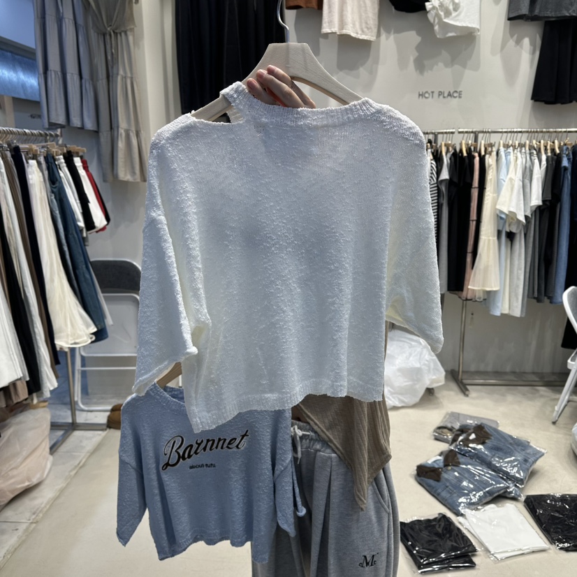 HOT PLACE/DREAM GIRIS/HOT ISSUE東大門直郵女裝新品26春夏T恤HOT PLACE/DREAM GIRIS/HOT ISSUET恤