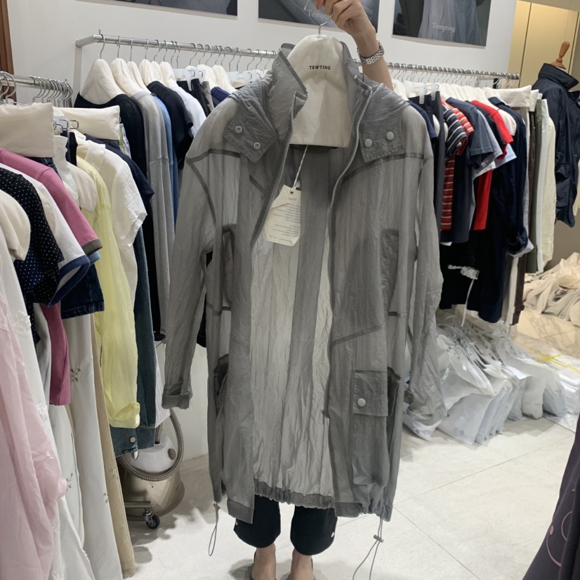 TEMPTING東大門直郵女士新品推薦時尚人氣26春夏夾克兜帽TEMPTING夾克圖色2