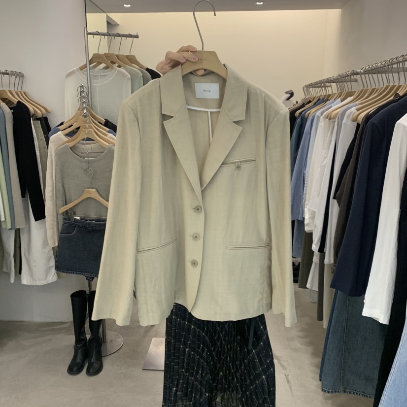 PHILO韓國直郵女士新品休閑人氣時尚26春夏推薦熱賣夾克寬松PHILO夾克圖色2