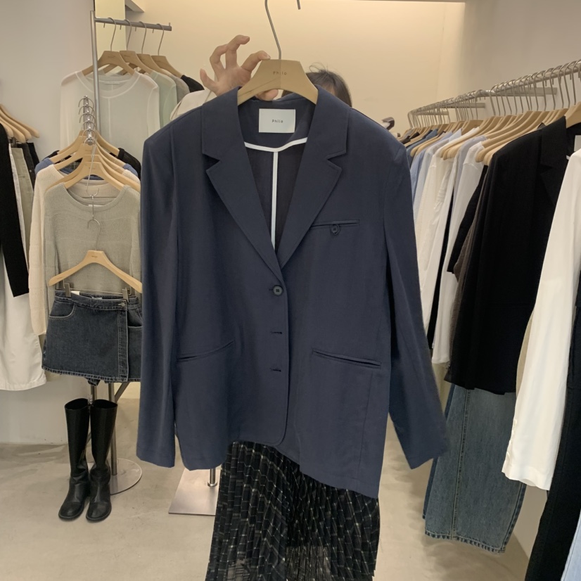 PHILO韓國直郵女士新品休閑人氣時尚26春夏推薦熱賣夾克寬松PHILO夾克圖色3