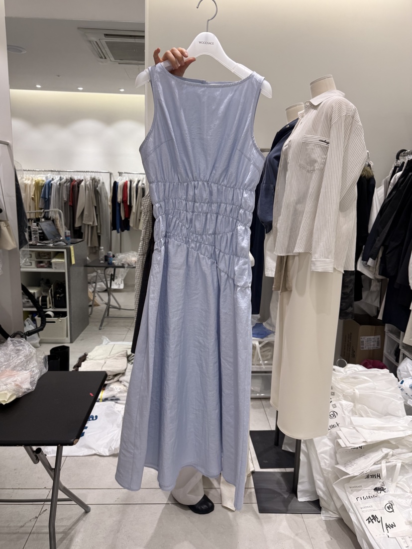 WOOD SAGE韓國直郵女裝新款休閑時尚職業熱賣推薦連衣裙WOOD SAGE連衣裙圖色2