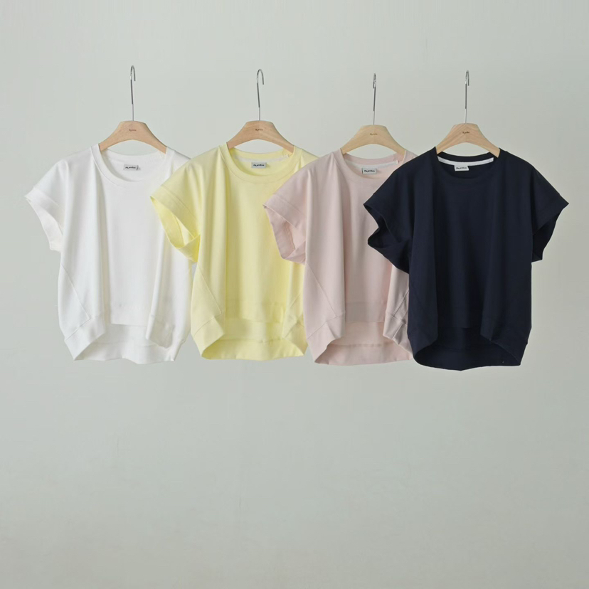 RUMBA東大門直郵女裝新品休閑真品職業26春夏人氣T恤絲綢RUMBAT恤