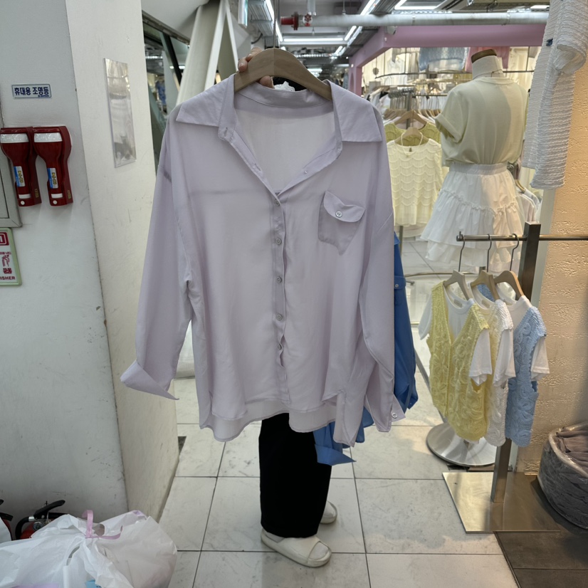 FLYFLY/LULULALLA/LIVE韓國代購女裝新款推薦襯衫蕾絲衫FLYFLY/LULULALLA/LIVE襯衫/蕾絲衫圖色2