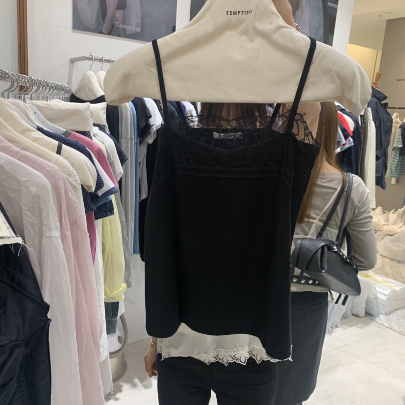 TEMPTING韓國代購女裝新款人氣時尚休閑真品職業吊帶背心TEMPTING吊帶/背心圖色2
