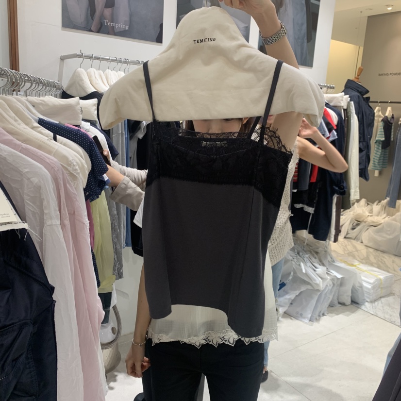TEMPTING韓國代購女裝新款人氣時尚休閑真品職業吊帶背心TEMPTING吊帶/背心圖色3