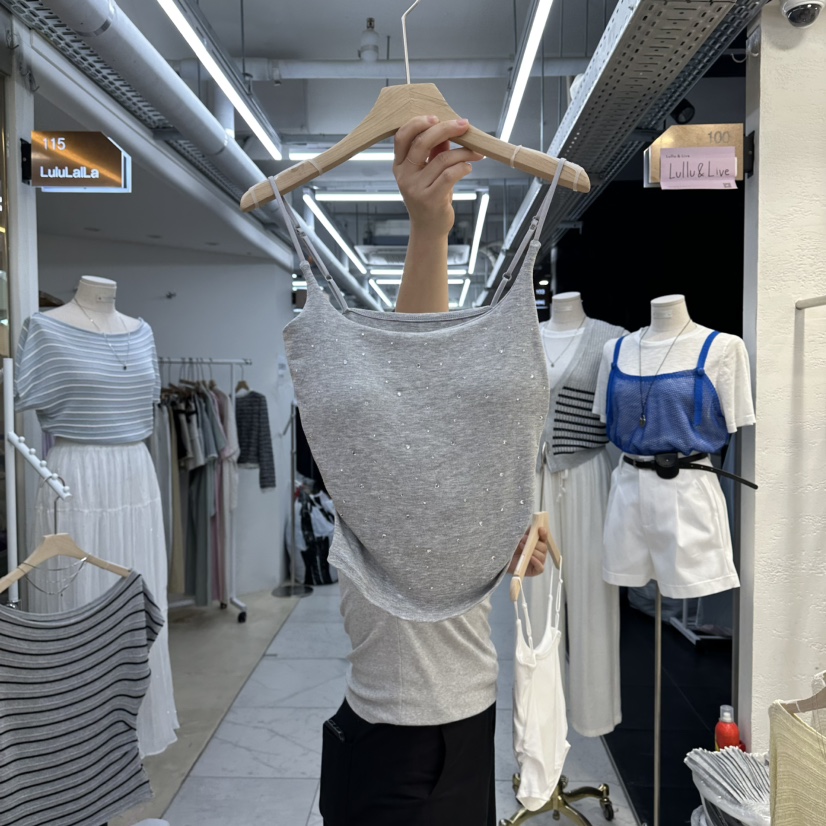 FLYFLY/LULULALLA/LIVE東大門直郵女裝新款真品吊帶背心FLYFLY/LULULALLA/LIVE吊帶/背心圖色2