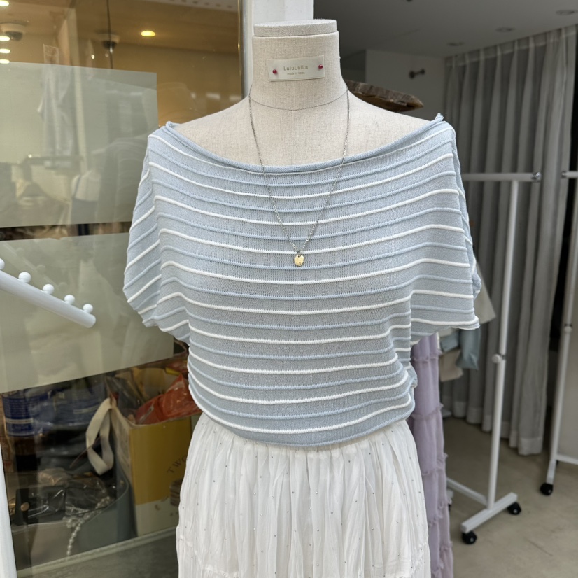 FLYFLY/LULULALLA/LIVE韓國直郵女裝新款熱賣T恤不含項鏈FLYFLY/LULULALLA/LIVET恤圖色1