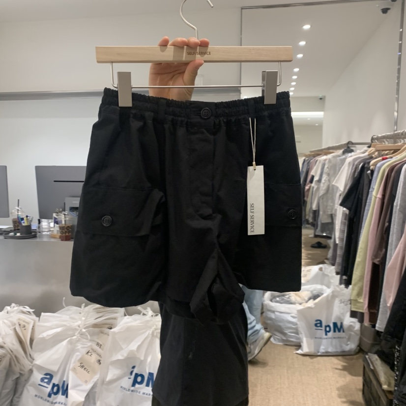 SELF SERVICE東大門實拍女士新品26春夏職業熱賣短褲工裝SELF SERVICE短褲圖色2