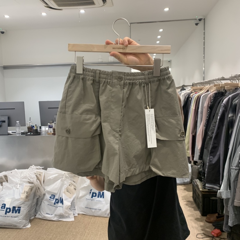 SELF SERVICE東大門實拍女士新品26春夏職業熱賣短褲工裝SELF SERVICE短褲圖色3