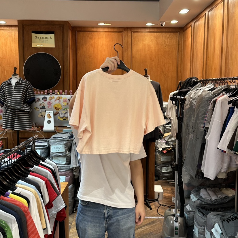 GARMENT-P韓國直郵女裝新款人氣休閑26春夏推薦時尚真品T恤GARMENTT恤