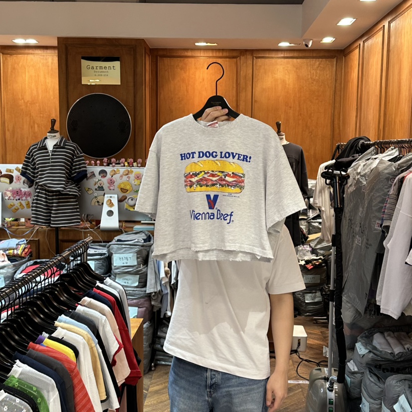 GARMENT-P韓國直郵女裝新款人氣休閑26春夏推薦時尚真品T恤GARMENTT恤圖色2