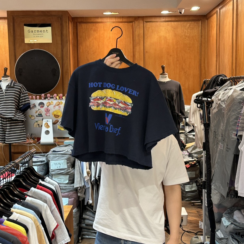 GARMENT-P韓國直郵女裝新款人氣休閑26春夏推薦時尚真品T恤GARMENTT恤圖色3