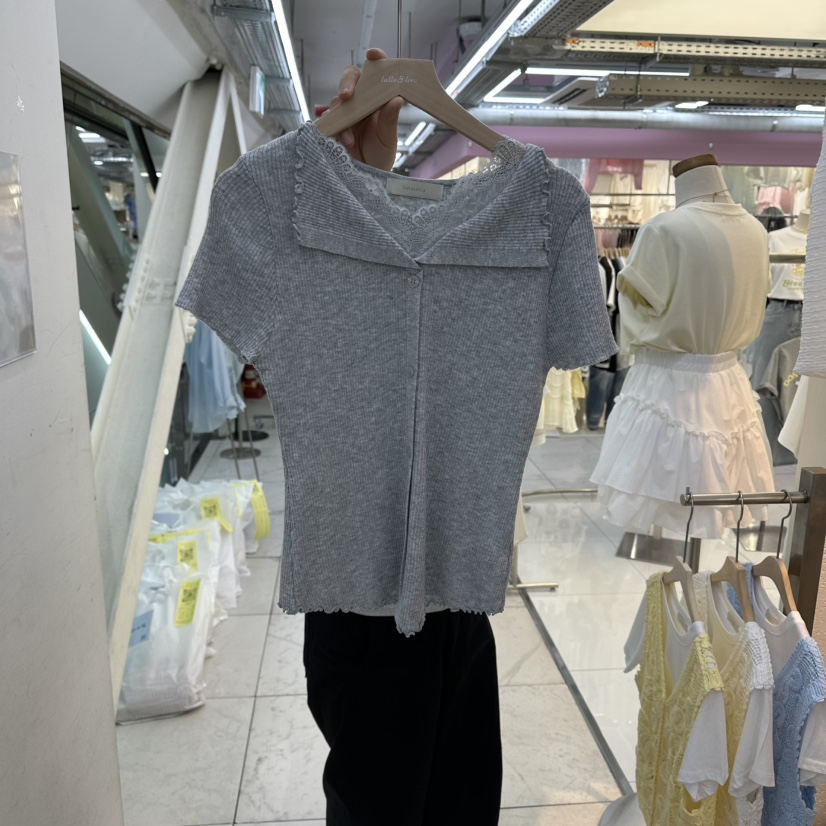 FLYFLY/LULULALLA/LIVE東大門代購女士新款休閑熱賣T恤FLYFLY/LULULALLA/LIVET恤圖色2