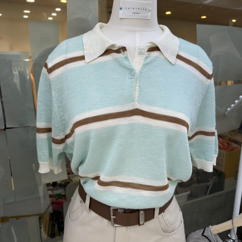 FLYFLY/LULULALLA/LIVE韓國代購女裝新款真品26春夏針織衫FLYFLY/LULULALLA/LIVE針織衫圖色2
