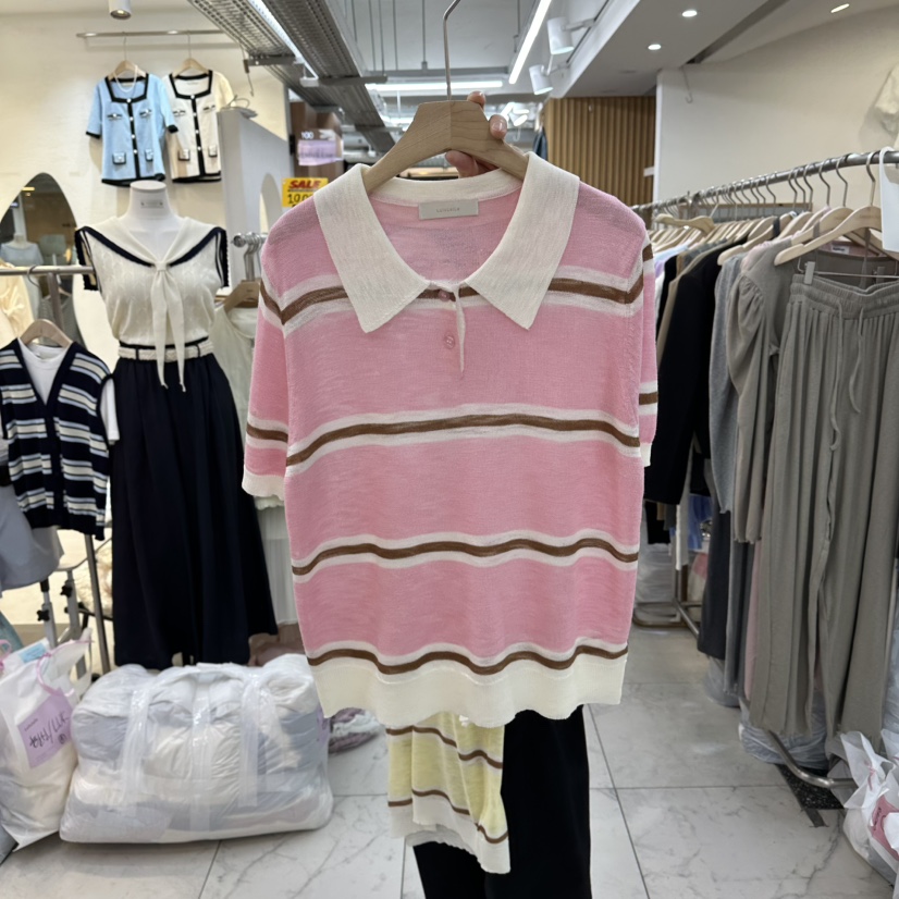 FLYFLY/LULULALLA/LIVE韓國代購女裝新款真品26春夏針織衫FLYFLY/LULULALLA/LIVE針織衫圖色3