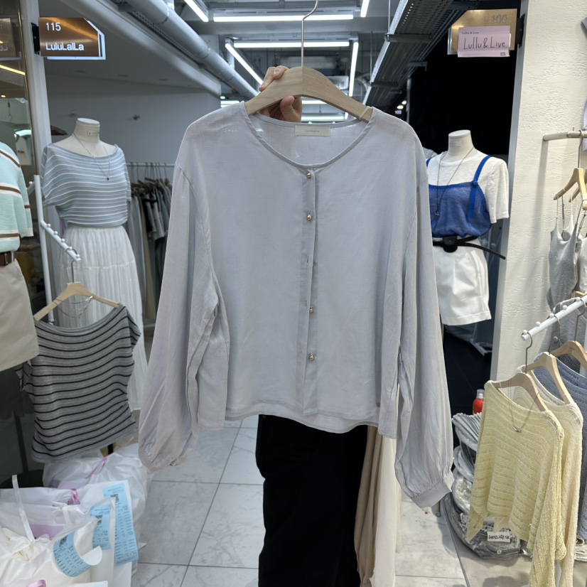 FLYFLY/LULULALLA/LIVE東大門代購女士新款休閑針織衫開衫FLYFLY/LULULALLA/LIVE針織衫圖色2