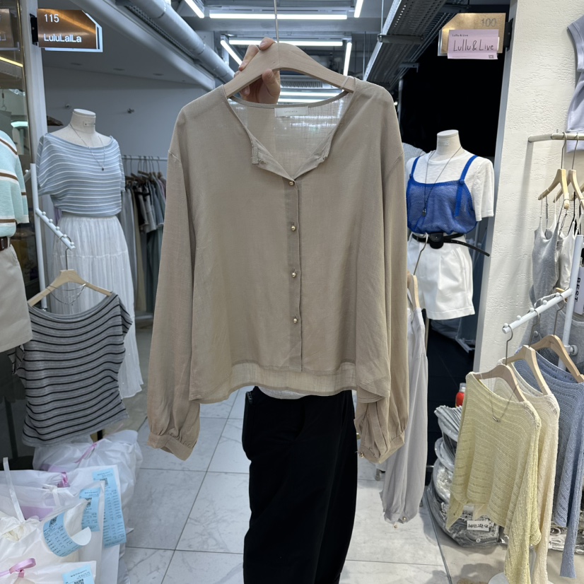 FLYFLY/LULULALLA/LIVE東大門代購女士新款休閑針織衫開衫FLYFLY/LULULALLA/LIVE針織衫圖色3