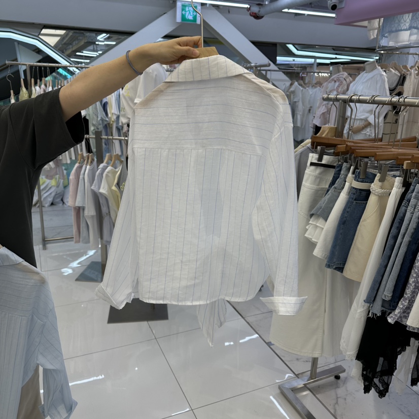 FLYFLY/LULULALLA/LIVE東大門實拍女士新品26春夏襯衫蕾絲衫FLYFLY/LULULALLA/LIVE襯衫/蕾絲衫