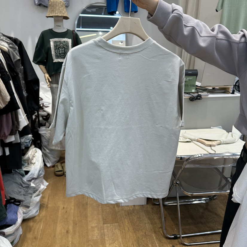 THE MOST-Q韓國直郵女裝新品推薦人氣26春夏職業休閑T恤THE MOSTT恤