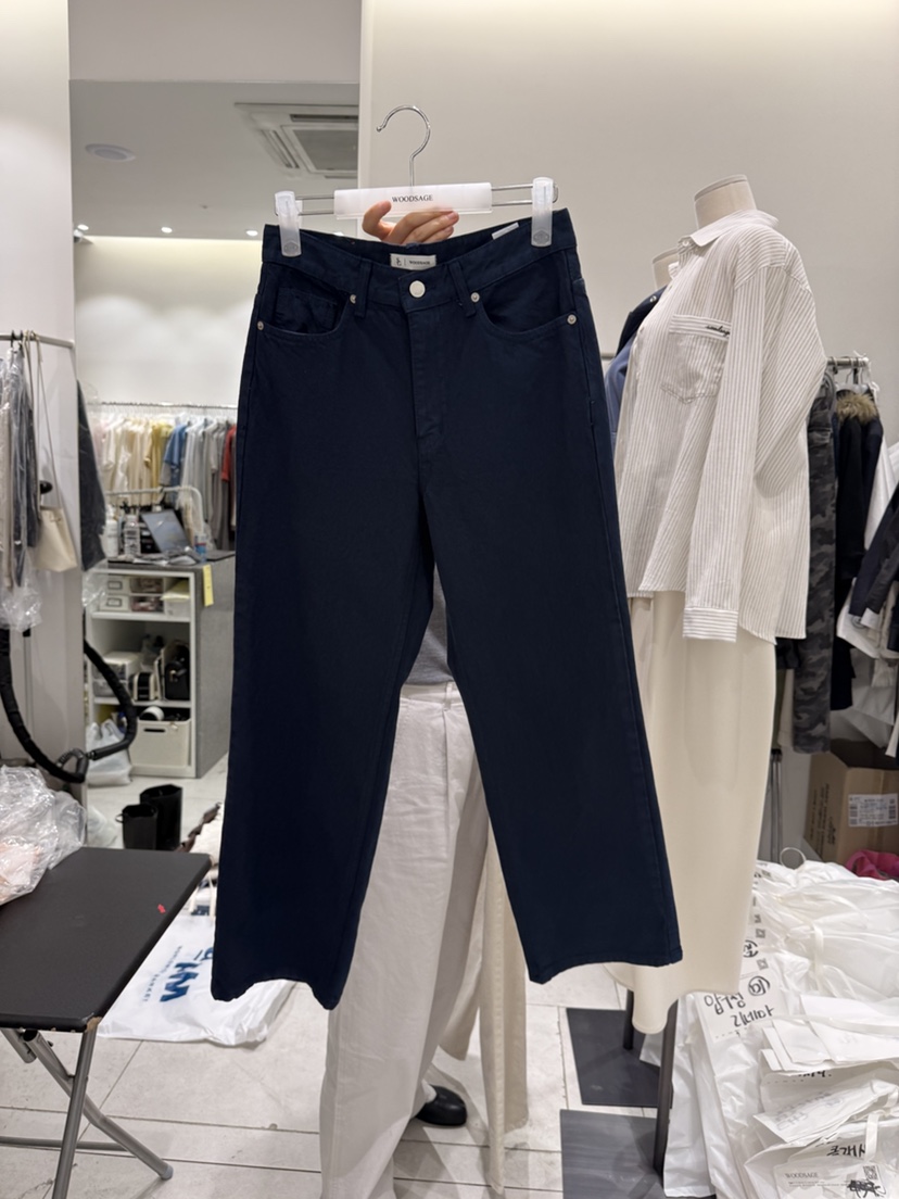 WOOD SAGE韓國代購女士新款熱賣休閑26春夏真品人氣休閑褲WOOD SAGE休閑褲圖色2