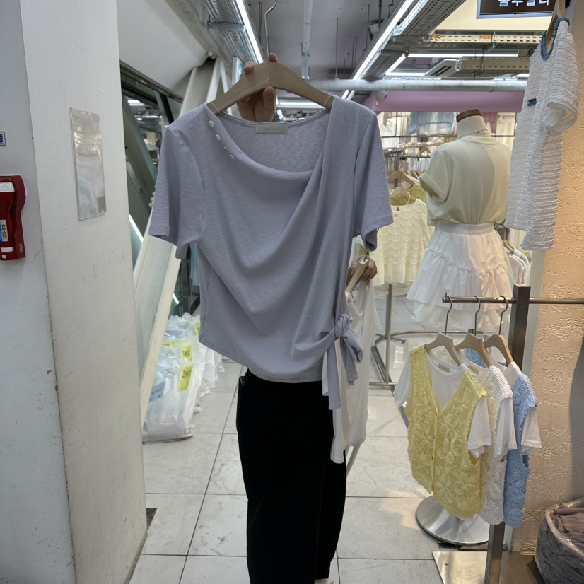 FLYFLY/LULULALLA/LIVE東大門代購女士新品時尚真品T恤FLYFLY/LULULALLA/LIVET恤圖色2