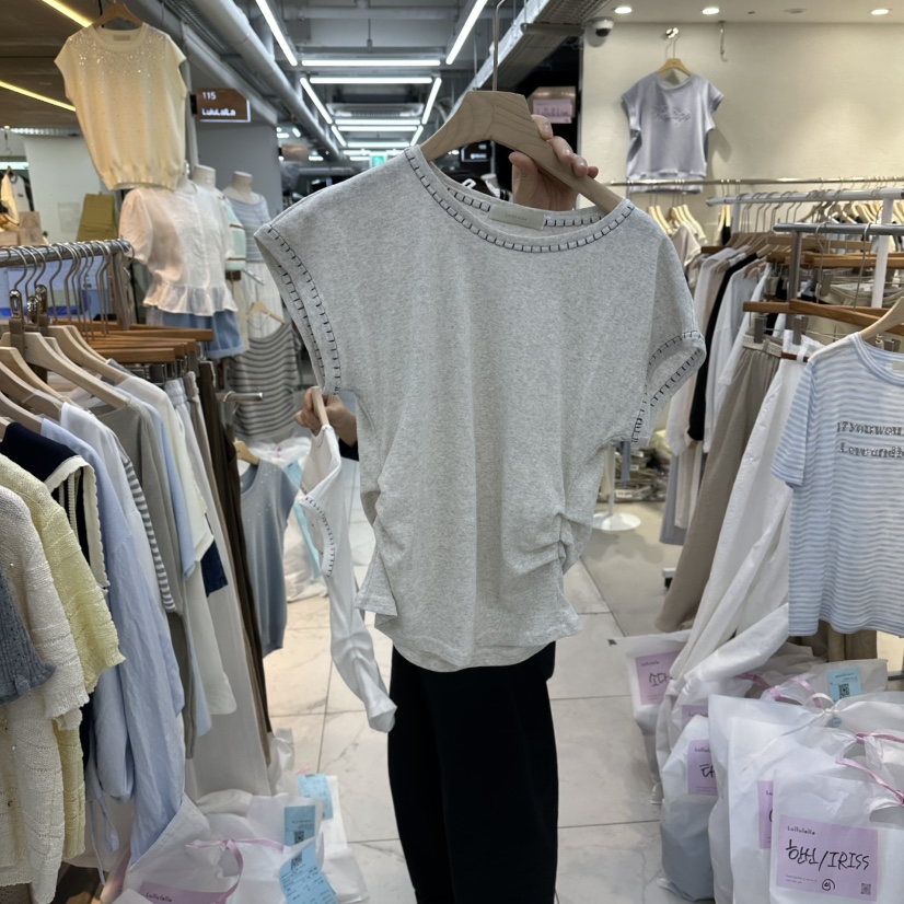 FLYFLY/LULULALLA/LIVE東大門代購女士新款推薦人氣T恤FLYFLY/LULULALLA/LIVET恤圖色2