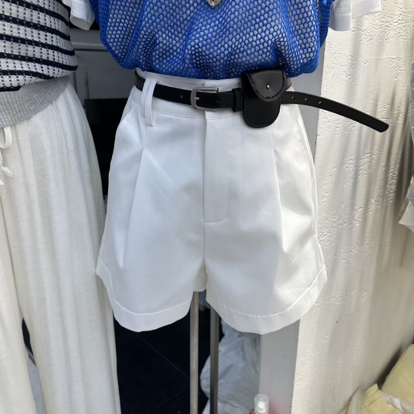 FLYFLY/LULULALLA/LIVE韓國代購女裝新款推薦短褲含腰帶口袋FLYFLY/LULULALLA/LIVE短褲圖色2