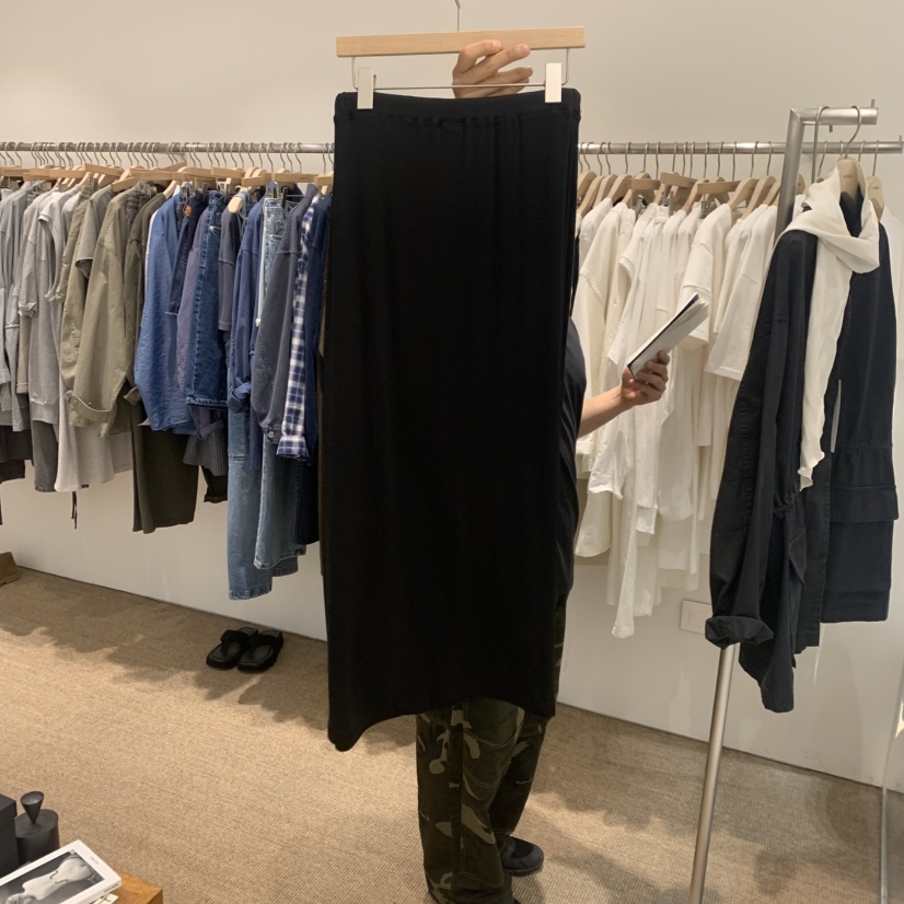 SELF SERVICE東大門代購女裝新款職業真品人氣時尚長裙柔軟SELF SERVICE長裙
