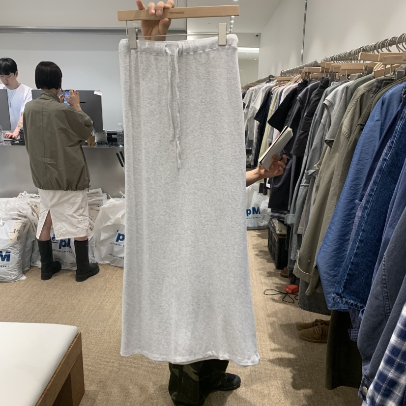 SELF SERVICE東大門代購女裝新款職業真品人氣時尚長裙柔軟SELF SERVICE長裙圖色2