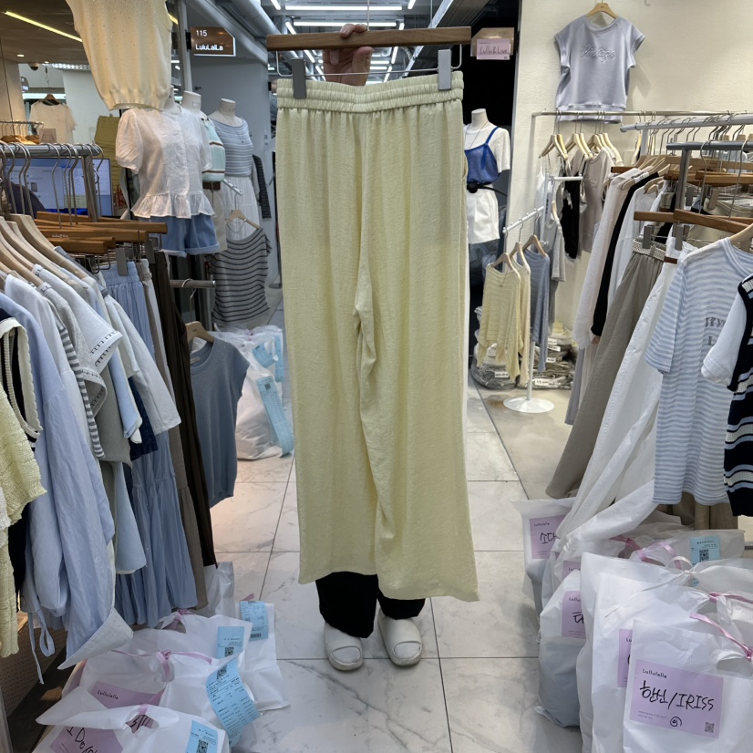 FLYFLY/LULULALLA/LIVE韓國代購女士新款26春夏人氣休閑褲FLYFLY/LULULALLA/LIVE休閑褲