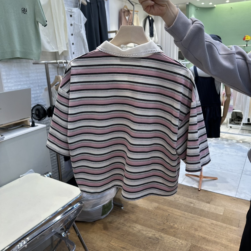 THE MOST-Q東大門實拍女裝新品職業26春夏時尚熱賣人氣T恤THE MOSTT恤