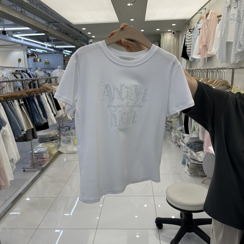 FLYFLY/LULULALLA/LIVE韓國直郵女士新品休閑真品職業T恤FLYFLY/LULULALLA/LIVET恤圖色1