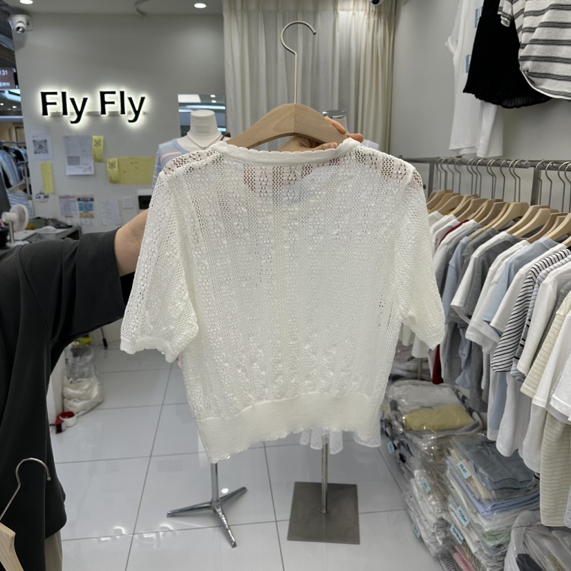 FLYFLY/LULULALLA/LIVE東大門實拍女裝新品休閑針織衫不含內搭FLYFLY/LULULALLA/LIVE針織衫