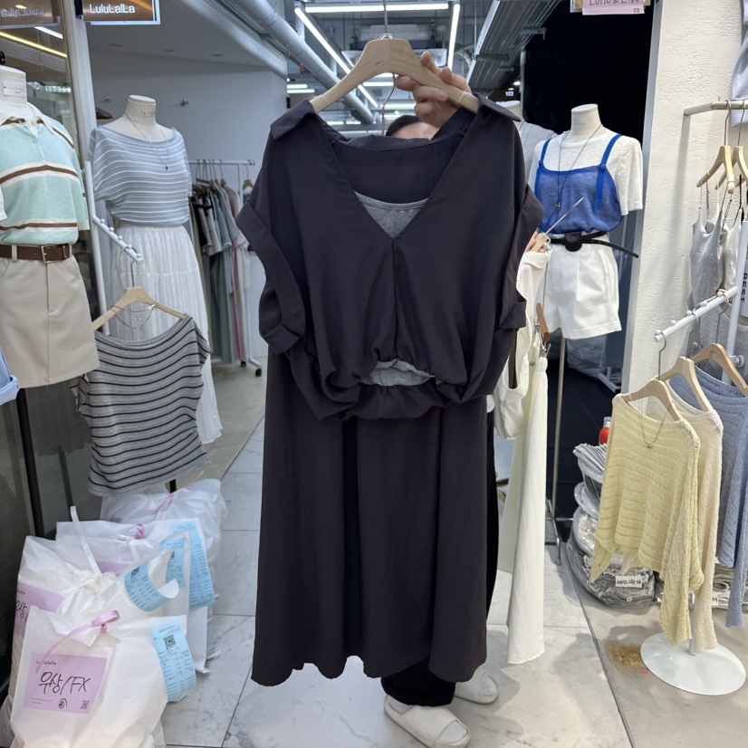 FLYFLY/LULULALLA/LIVE東大門直郵女士新品推薦套裝套裝FLYFLY/LULULALLA/LIVE套裝圖色2